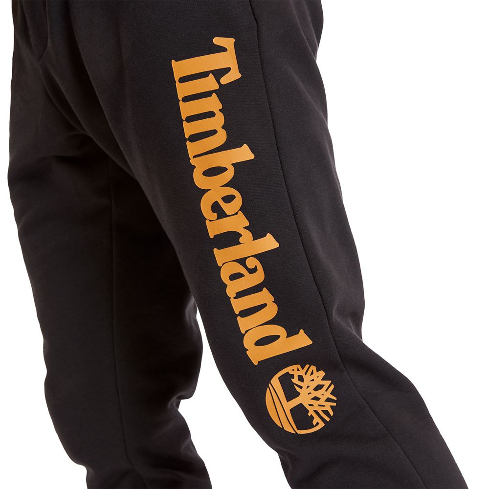 Pantalones Timberland Hombre Jogger Sweat Negras - Chile MET-680341